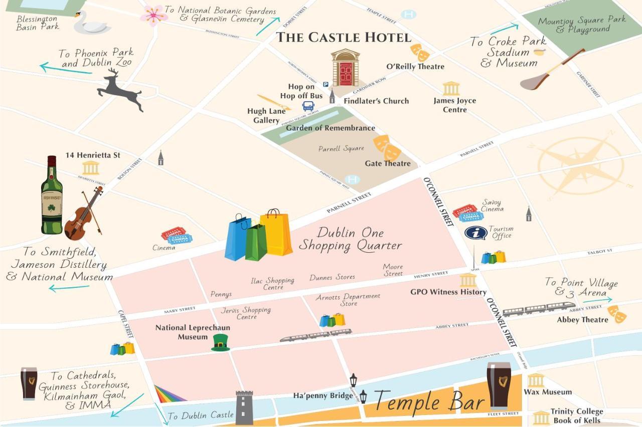דבלין Castle Hotel מראה חיצוני תמונה